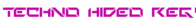 Techno Hideo Regular